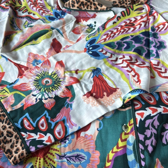 Anthropologie Flannel Buttondown Pajama Top - Picture 9 of 16